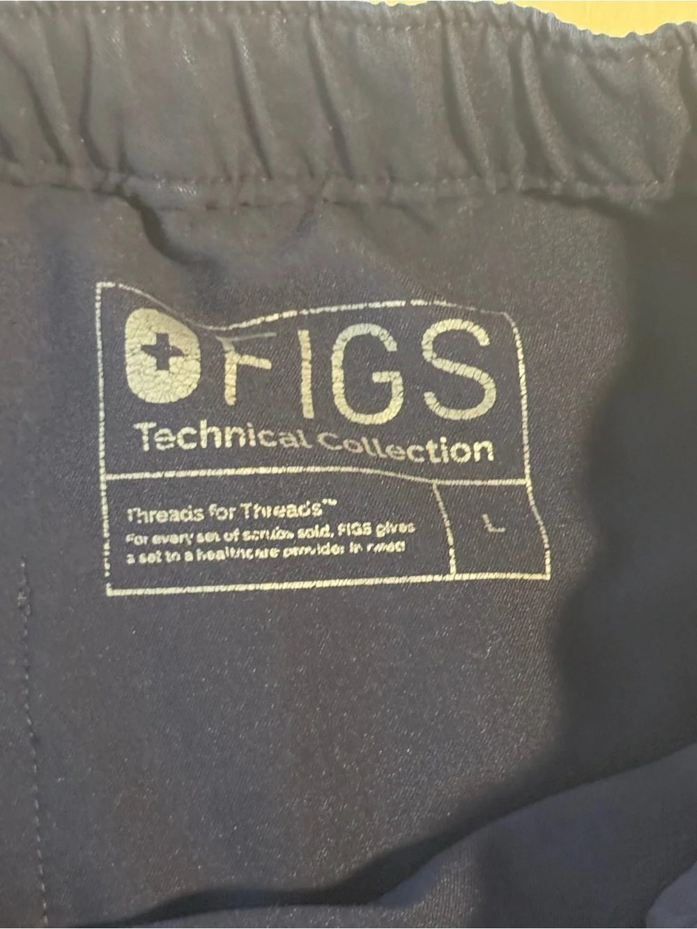 FIGS Navy Blue Scrub Pants